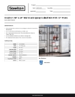 Steelton Metal Products 465B1824KE5 Specsheet Steelton Metal Products 465B1824KE5 Specsheet