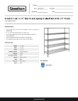 Steelton Metal Products 465B2472KE5 Specsheet