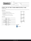 Steelton Metal Products 465C1424K72 Specsheet