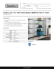Steelton Metal Products 465G2436K75 Specsheet