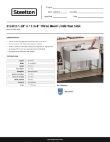 Steelton Metal Products BS3T38 Specsheet