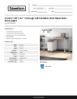 Steelton Metal Products 522ETOB3060 Specsheet