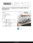 Steelton Metal Products 522ETSG2496 Specsheet