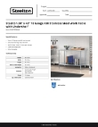 Steelton Metal Products 522ETSG3048 Specsheet