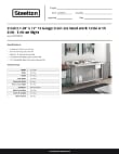 Steelton Metal Products 522TS3072R Specsheet
