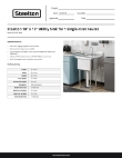 Steelton Metal Products 522US1816 Specsheet