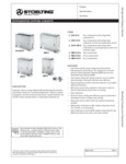 Stoelting Dipping Cabinets Spec Sheet Stoelting Dipping Cabinets Spec Sheet