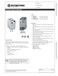 Stoelting Whipped Cream Dispensers Spec Sheet Stoelting Whipped Cream Dispensers Spec Sheet