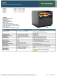 Structural Concepts Oasis Self Service Case Spec Sheet Structural Concepts Oasis Self Service Case Spec Sheet