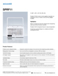 Summit SPRF11 Spec Sheet