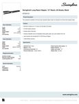 Swingline 34121 specsheet