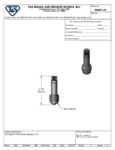 T&S 000801-25 Spec Sheet