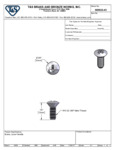 T&S 000922-45 Spec Sheet T&S 000922-45 Spec Sheet