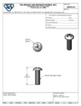 T&S 000933-45 Spec Sheet T&S 000933-45 Spec Sheet