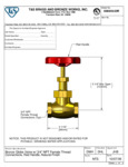 T&S 006648-20R Specsheet T&S 006648-20R Specsheet