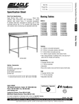 Eagle Group Open Base Boning Table