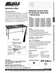 Eagle Group Open Base Table UT-GTEB Eagle Group Open Base Table UT-GTEB