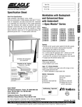 Eagle Group Table with Undershelf EBS-45 Eagle Group Table with Undershelf EBS-45
