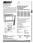 Eagle Group Table with Undershelf EMBS-45 Eagle Group Table with Undershelf EMBS-45