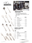 Tablecraft Dalton I and II Serving Utensils PDF