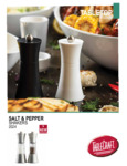TableCraft Salt & Pepper Mills Spec Sheet