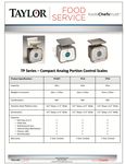 Taylor TP Scale Specs