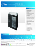 TBR36-RISZ1-L-B-G-1 True Specs TBR36-RISZ1-L-B-G-1 True Specs