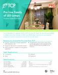 TCP Pro Line BR Bulbs SpecSheet
