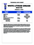 Lucas Oil White Lithium Grease Specs Lucas Oil White Lithium Grease Specs