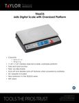 Spec Sheet
