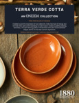 Oneida Terra Verde Cotta Specsheet Oneida Terra Verde Cotta Specsheet