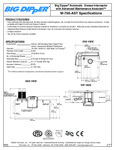 Thermaco Big Dipper W-750-AST SpecSheet Thermaco Big Dipper W-750-AST SpecSheet