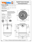 Thermaco Trapzilla99 TZ-525 SpecSheet Thermaco Trapzilla99 TZ-525 SpecSheet