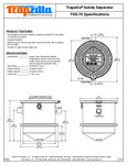 Thermaco Trapzilla TSS-70 SpecSheet Thermaco Trapzilla TSS-70 SpecSheet