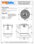 Thermaco Trapzilla TSS-95-6 SpecSheet