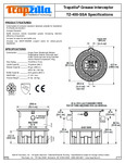 Thermaco Trapzilla TZ-400-SSA SpecSheet Thermaco Trapzilla TZ-400-SSA SpecSheet