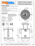 Thermaco Trapzilla TZ-600-ECA-6 SpecSheet Thermaco Trapzilla TZ-600-ECA-6 SpecSheet