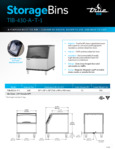 True TIB-430 Specsheet True TIB-430 Specsheet