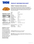 TiNDLE_Product_Spec_Sheet_-_Sandwich_Patties_3322