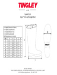 Tingley Airgo Ultralight Boot 21141 Specsheet Tingley Airgo Ultralight Boot 21141 Specsheet