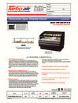 TOM-30LB-N Horizontal Refrigerated Display Case_Spec Sheet_Turbo Air