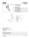 TOWNSEND DOUBLE ROBE HOOK SPEC