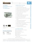 Traulsen TE Series Specs