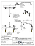 T&S 5F-8DLS08 Spec Sheet T&S 5F-8DLS08 Spec Sheet