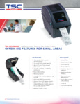 TSC Spec Sheet TDP-225 Series TSC Spec Sheet TDP-225 Series