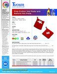 Tucker Safety Products_Red Polycarb_Hot Pads_Specsheet