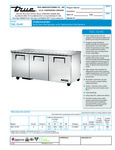 Spec Sheet Spec Sheet