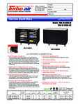 Turbo Air Refrigeration 61” Back Bar Cooler Specsheet