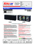 Turbo Air TBB-4SBD_SGD-N Specsheet