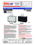Turbo Air TBD-2SDD_SBD-N6 Specsheet Turbo Air TBD-2SDD_SBD-N6 Specsheet